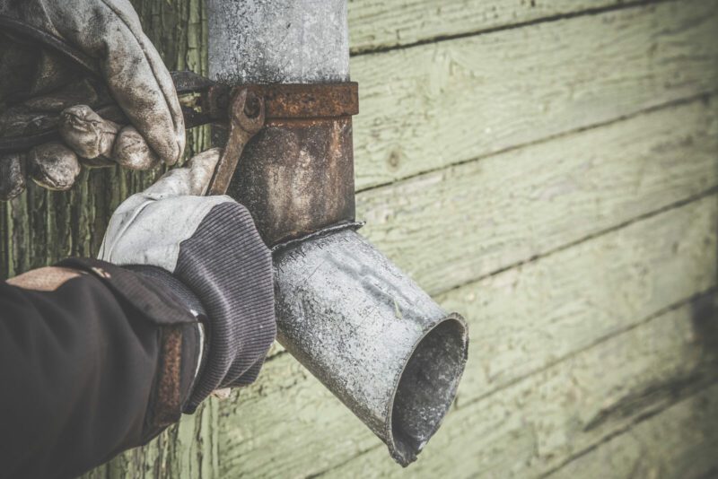 regenpijp ontstoppen