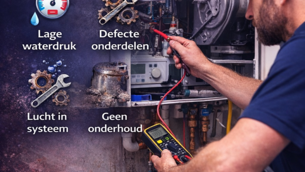 Een cv storing: oorzaken en hoe lost een loodgieter ze op