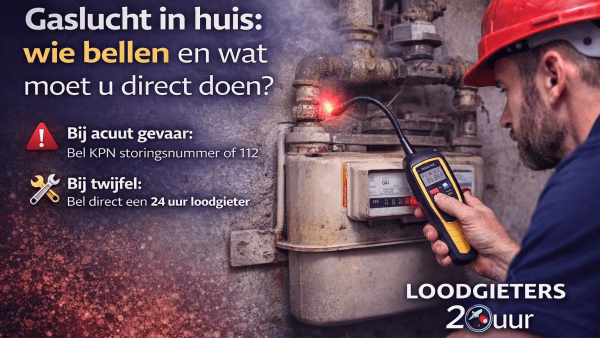 Gaslucht in huis: wie bellen en wat moet u direct doen?