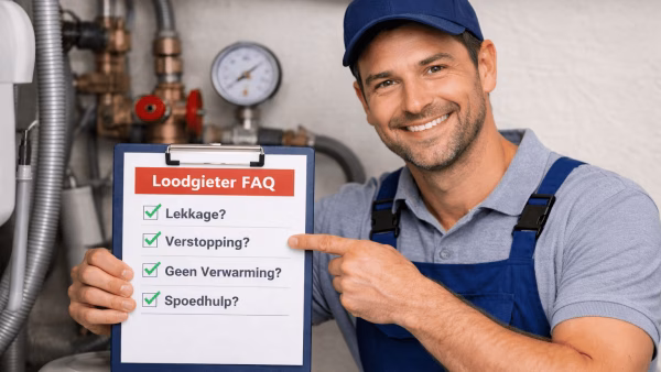veel gestelde vragen Loodgieter Zwijndrecht