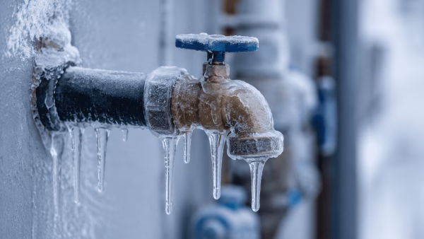 Bevroren waterleiding: wat moet u doen en hoe voorkomt u schade?