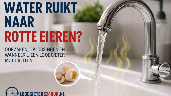 Water ruikt naar rotte eieren? Oorzaken, oplossingen en wanneer u een loodgieter moet bellen