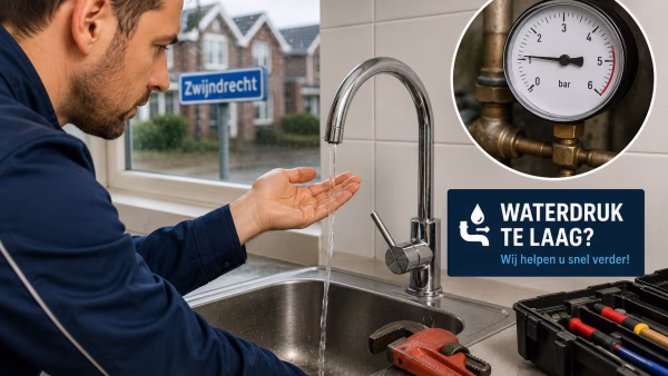 Waterdruk te laag Zwijndrecht? Oorzaken, oplossingen en wanneer u een loodgieter nodig heeft