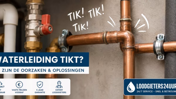 Waterleiding tikt? Dit is de oorzaak én zo voorkomt u grotere problemen
